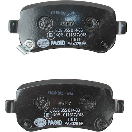 Pagid Brakes Disc Brake Pad, 355014331 355014331